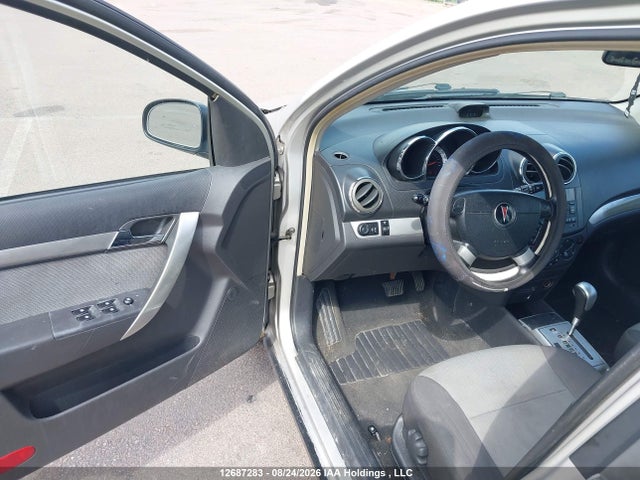 12687283 :رقم المزاد ، 3G2TX65E19L135833 vin ، 2009 Pontiac G3 Wave Se مزاد بيع