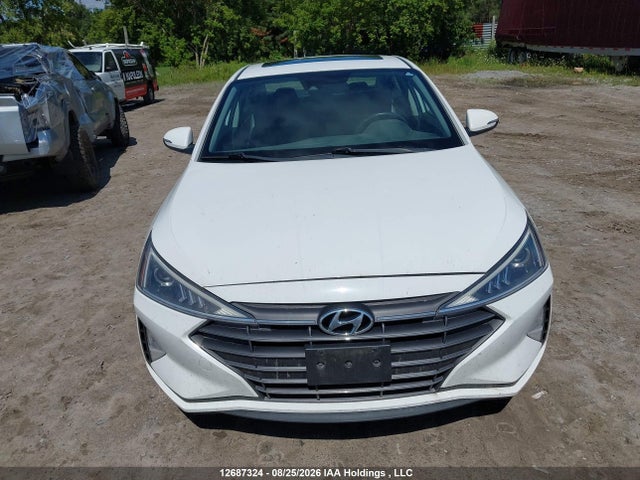 12687324 :رقم المزاد ، KMHD84LF5KU867709 vin ، 2019 Hyundai Elantra Sel/value/limited مزاد بيع