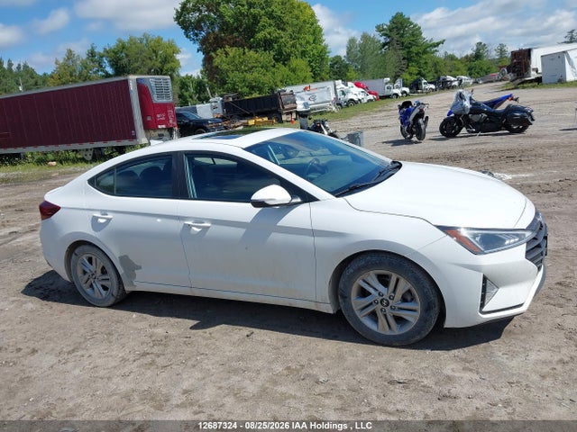 12687324 :رقم المزاد ، KMHD84LF5KU867709 vin ، 2019 Hyundai Elantra Sel/value/limited مزاد بيع