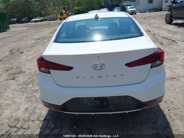 12687324 :رقم المزاد ، KMHD84LF5KU867709 vin ، 2019 Hyundai Elantra Sel/value/limited مزاد بيع