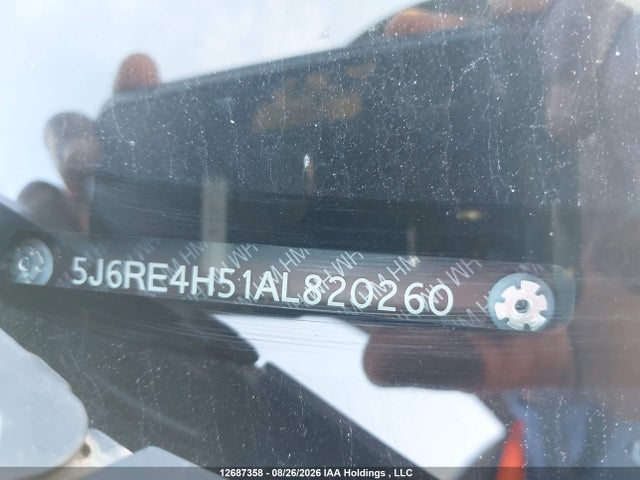 Продаж на аукціоні авто 2010 Honda Cr-v Ex, vin: 5J6RE4H51AL820260, номер лоту: 12687358