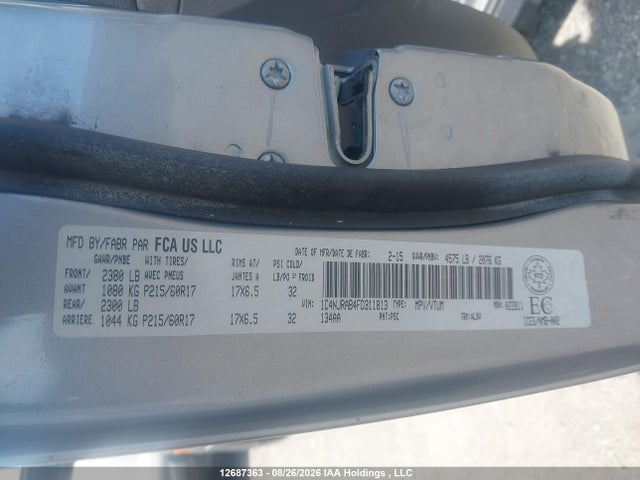 1C4NJRAB4FD311813 Jeep Patriot