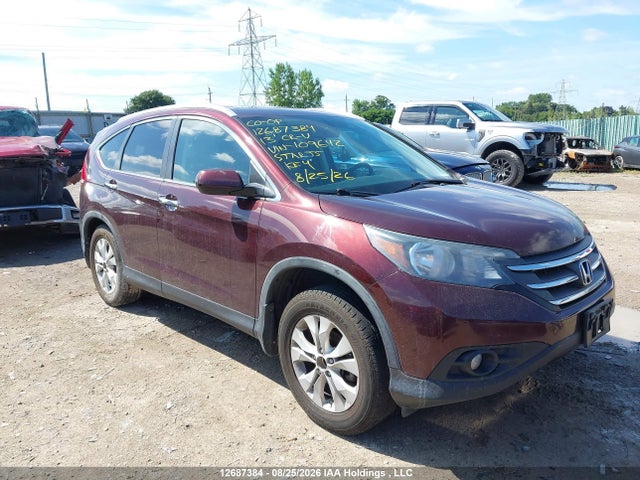 2013 Honda Cr-v Touring მანქანა იყიდება აუქციონზე, vin: 2HKRM4H94DH109642, აუქციონის ნომერი: 12687384