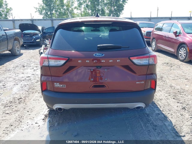 12687404 :رقم المزاد ، 1FMCU9G6XMUA75587 vin ، 2021 Ford Escape Se مزاد بيع