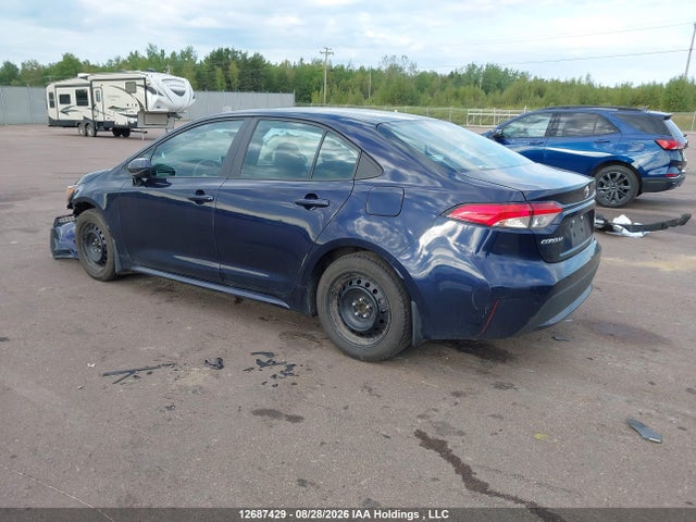 12687429 :رقم المزاد ، 5YFBPMBE7MP227637 vin ، 2021 Toyota Corolla Le مزاد بيع