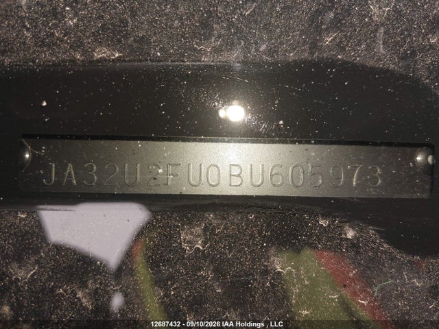 Aukcja sprzedaży 2011 Mitsubishi Lancer, vin: JA32U2FU0BU605973, numer aukcji: 12687432