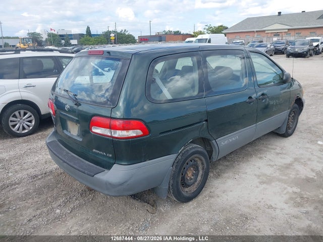 2001 Toyota Sienna Ce მანქანა იყიდება აუქციონზე, vin: 4T3ZF19C61U396828, აუქციონის ნომერი: 12687444