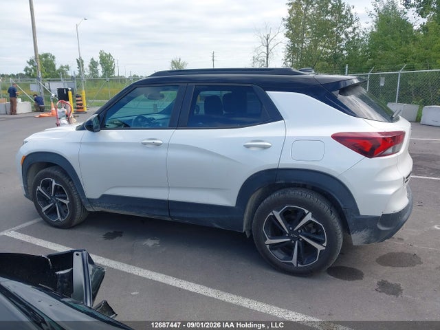 2021 Chevrolet Trailblazer Rs მანქანა იყიდება აუქციონზე, vin: KL79MUSLXMB109339, აუქციონის ნომერი: 12687447