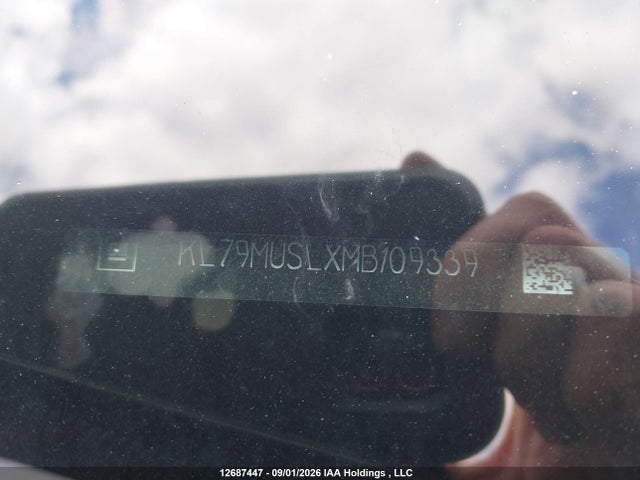 2021 Chevrolet Trailblazer Rs მანქანა იყიდება აუქციონზე, vin: KL79MUSLXMB109339, აუქციონის ნომერი: 12687447
