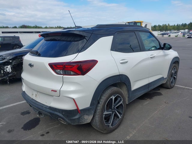 2021 Chevrolet Trailblazer Rs მანქანა იყიდება აუქციონზე, vin: KL79MUSLXMB109339, აუქციონის ნომერი: 12687447