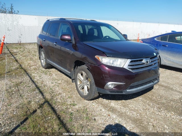 Продажа на аукционе авто 2012 Toyota Highlander V6 Limited, vin: 5TDDK3EH4CS110529, номер лота: 12687454