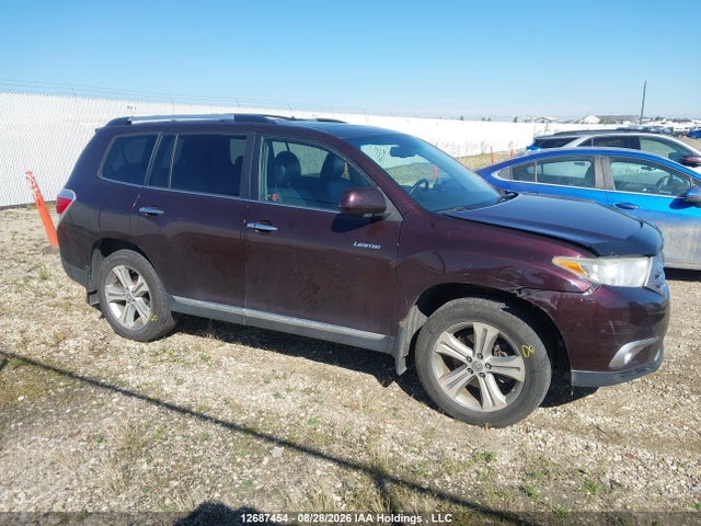 Продажа на аукционе авто 2012 Toyota Highlander V6 Limited, vin: 5TDDK3EH4CS110529, номер лота: 12687454
