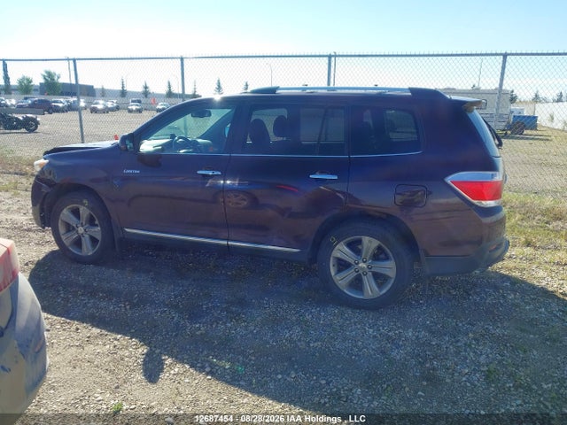 Продажа на аукционе авто 2012 Toyota Highlander V6 Limited, vin: 5TDDK3EH4CS110529, номер лота: 12687454