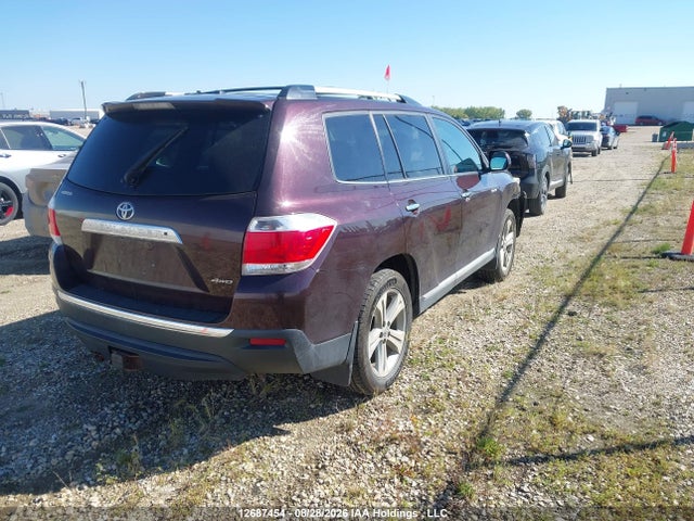 Продажа на аукционе авто 2012 Toyota Highlander V6 Limited, vin: 5TDDK3EH4CS110529, номер лота: 12687454