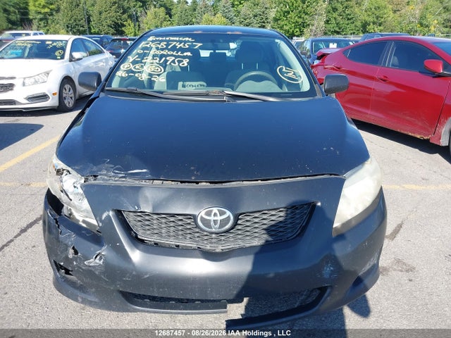 12687457 :رقم المزاد ، 2T1BU4EE8AC221958 vin ، 2010 Toyota Corolla Ce مزاد بيع
