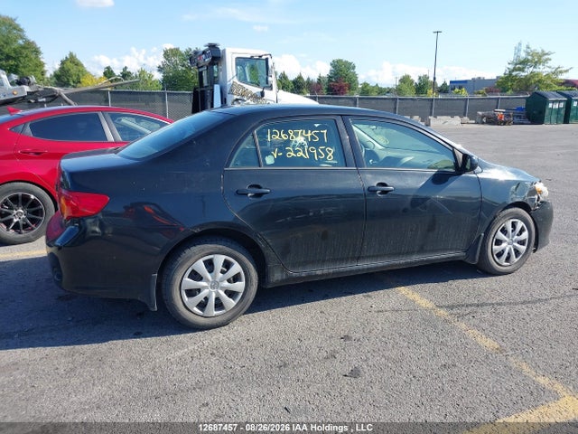12687457 :رقم المزاد ، 2T1BU4EE8AC221958 vin ، 2010 Toyota Corolla Ce مزاد بيع