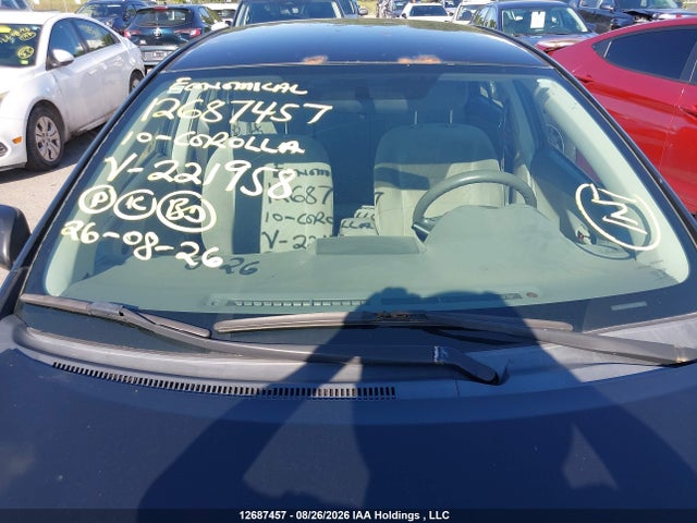 12687457 :رقم المزاد ، 2T1BU4EE8AC221958 vin ، 2010 Toyota Corolla Ce مزاد بيع
