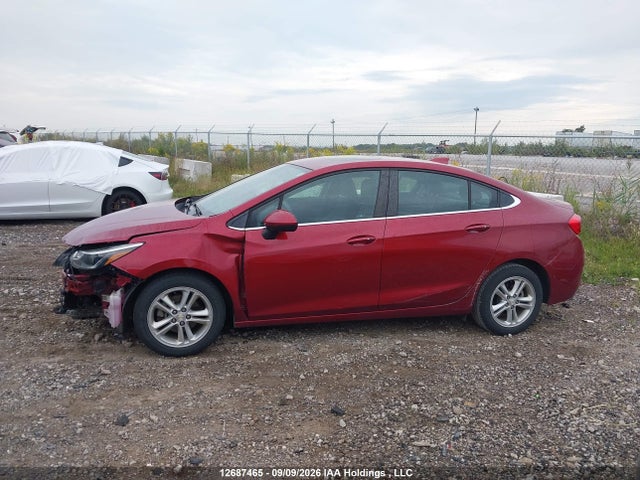12687465 :رقم المزاد ، 1G1BE5SM0J7168004 vin ، 2018 Chevrolet Cruze Lt Auto مزاد بيع
