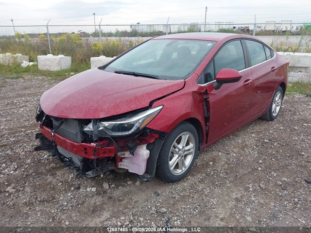 12687465 :رقم المزاد ، 1G1BE5SM0J7168004 vin ، 2018 Chevrolet Cruze Lt Auto مزاد بيع