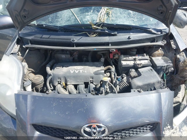 12687492 :رقم المزاد ، JTDKT4K34A5311028 vin ، 2010 Toyota Yaris مزاد بيع