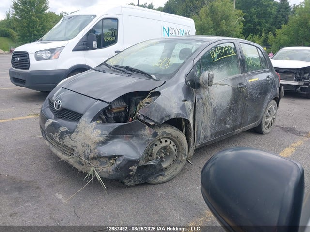 12687492 :رقم المزاد ، JTDKT4K34A5311028 vin ، 2010 Toyota Yaris مزاد بيع