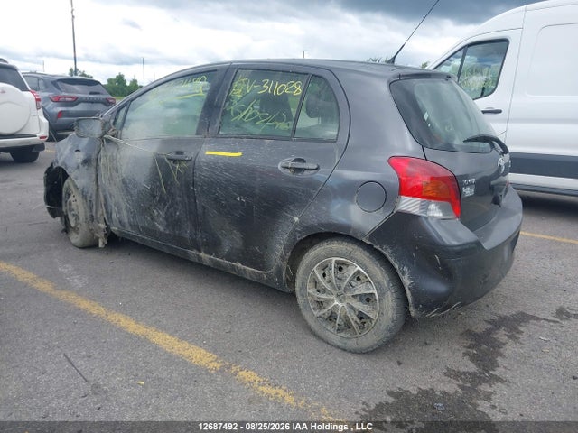 12687492 :رقم المزاد ، JTDKT4K34A5311028 vin ، 2010 Toyota Yaris مزاد بيع