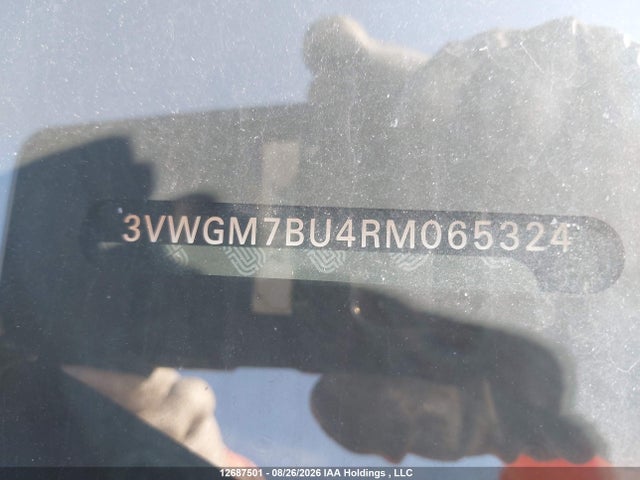Aukcja sprzedaży 2024 Volkswagen Jetta Sel, vin: 3VWGM7BU4RM065324, numer aukcji: 12687501