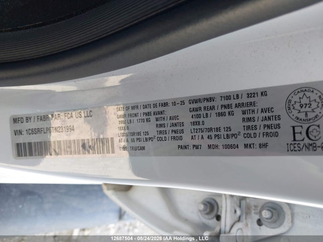 RAM 1500 Rebel 2026 1C6SRFLP6TN231994 Image 15