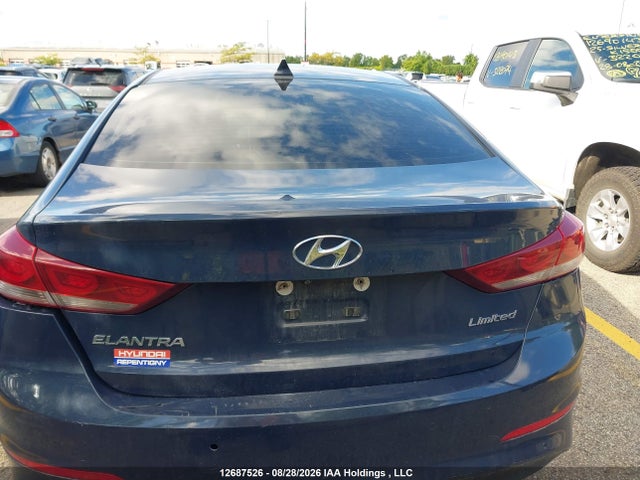 2017 Hyundai Elantra Limited მანქანა იყიდება აუქციონზე, vin: KMHD84LFXHU086063, აუქციონის ნომერი: 12687526