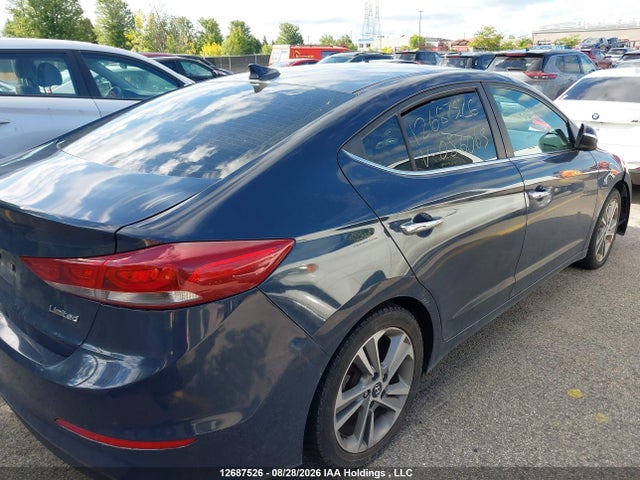 2017 Hyundai Elantra Limited მანქანა იყიდება აუქციონზე, vin: KMHD84LFXHU086063, აუქციონის ნომერი: 12687526