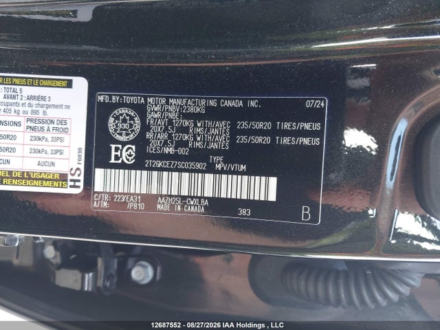 Lexus Nx 350h 350h 2025 2T2GKCEZ7SC035902 Image 9