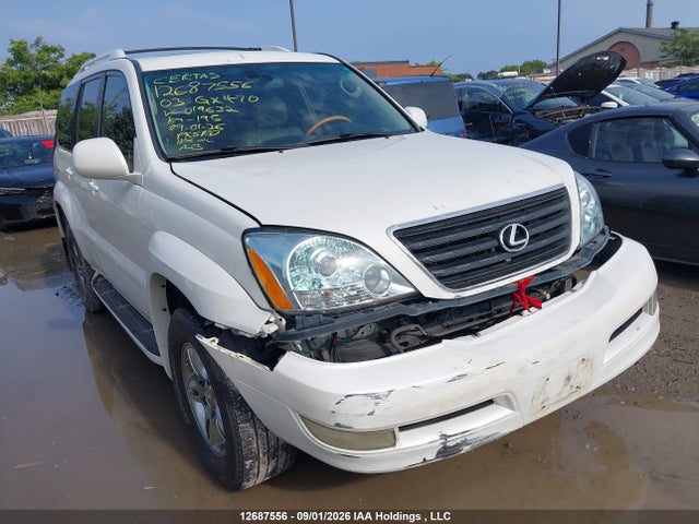 2003 Lexus Gx 470 470 მანქანა იყიდება აუქციონზე, vin: JTJBT20X630019632, აუქციონის ნომერი: 12687556