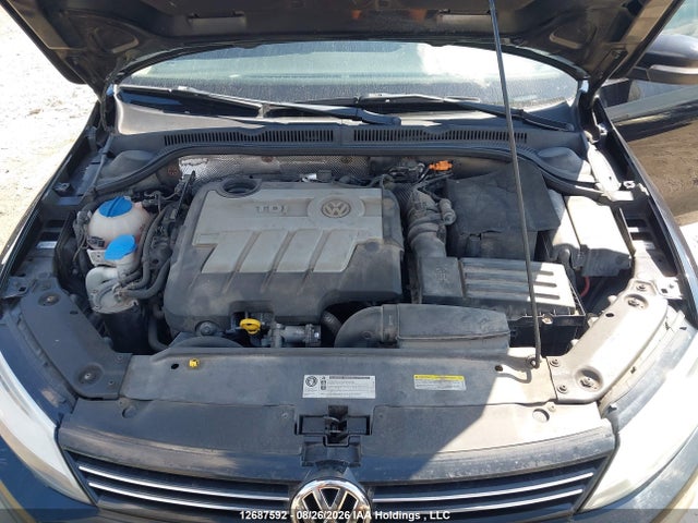 12687592 :رقم المزاد ، 3VWDL7AJ1EM434616 vin ، 2014 Volkswagen Jetta 2.0 Tdi Comfortline/2.0 Tdi Highline/2.0 Tdi Trendline+ مزاد بيع