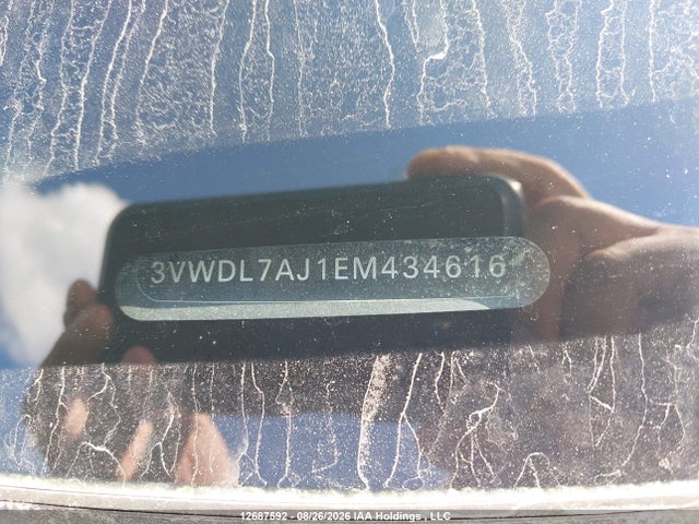 12687592 :رقم المزاد ، 3VWDL7AJ1EM434616 vin ، 2014 Volkswagen Jetta 2.0 Tdi Comfortline/2.0 Tdi Highline/2.0 Tdi Trendline+ مزاد بيع