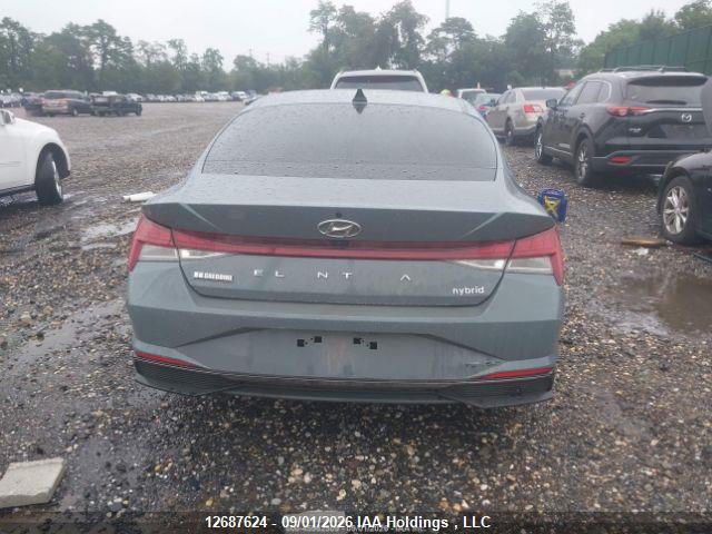 Продаж на аукціоні авто 2022 Hyundai Elantra Hybrid Ultimate, vin: KMHLN4AJ2NU015513, номер лоту: 12687624