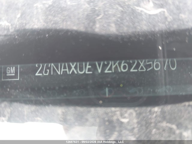 Aukcja sprzedaży 2019 Chevrolet Equinox Lt, vin: 2GNAXUEV2K6285670, numer aukcji: 12687631