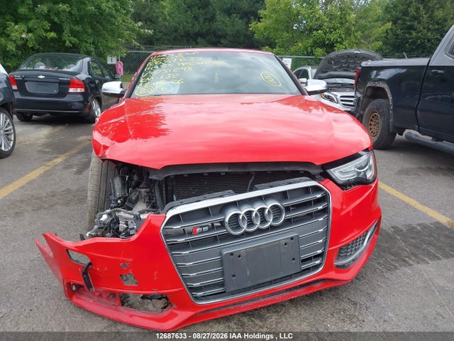 2014 Audi S5 Premium მანქანა იყიდება აუქციონზე, vin: WAULGBFR5EA031298, აუქციონის ნომერი: 12687633