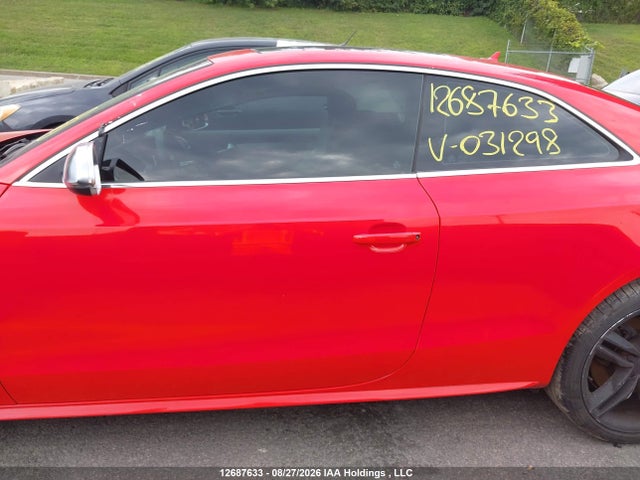 2014 Audi S5 Premium მანქანა იყიდება აუქციონზე, vin: WAULGBFR5EA031298, აუქციონის ნომერი: 12687633