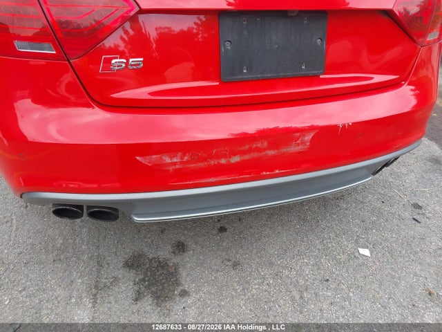 2014 Audi S5 Premium მანქანა იყიდება აუქციონზე, vin: WAULGBFR5EA031298, აუქციონის ნომერი: 12687633
