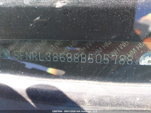 Продаж на аукціоні авто 2008 Honda Odyssey Ex-l, vin: 5FNRL38688B505788, номер лоту: 12687644