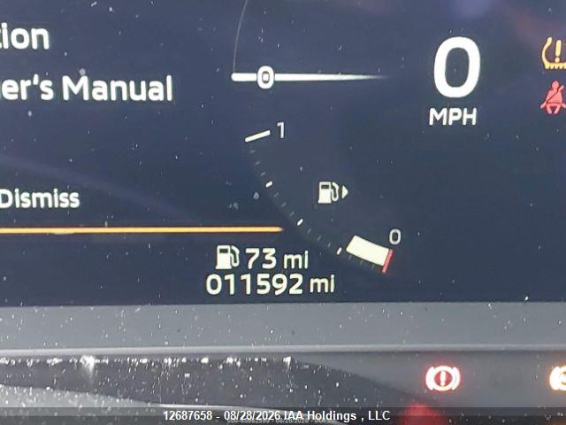 12687658 :رقم المزاد ، JA4J4WA87SZ624970 vin ، 2025 Mitsubishi Outlander مزاد بيع