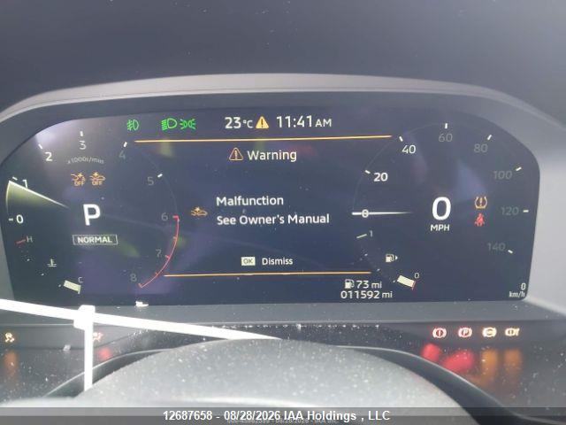 12687658 :رقم المزاد ، JA4J4WA87SZ624970 vin ، 2025 Mitsubishi Outlander مزاد بيع