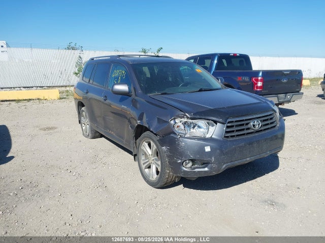 2010 Toyota Highlander V6 Sport მანქანა იყიდება აუქციონზე, vin: 5TDEK3EH8AS015196, აუქციონის ნომერი: 12687693