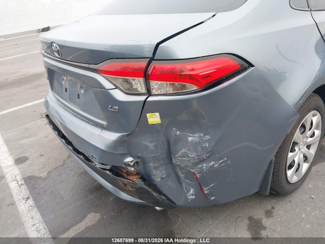 12687699 :رقم المزاد ، 5YFBPRBE3LP016348 vin ، 2020 Toyota Corolla Le مزاد بيع