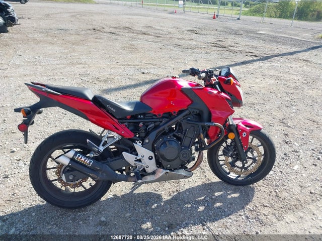 12687720 :رقم المزاد ، MLHPC4524D5000113 vin ، 2013 Honda Cb500 F مزاد بيع