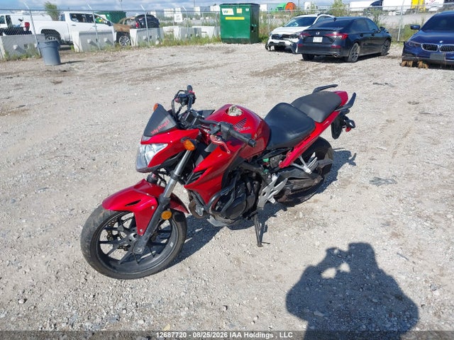 12687720 :رقم المزاد ، MLHPC4524D5000113 vin ، 2013 Honda Cb500 F مزاد بيع