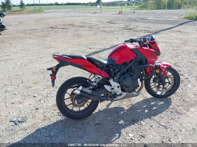 12687720 :رقم المزاد ، MLHPC4524D5000113 vin ، 2013 Honda Cb500 F مزاد بيع