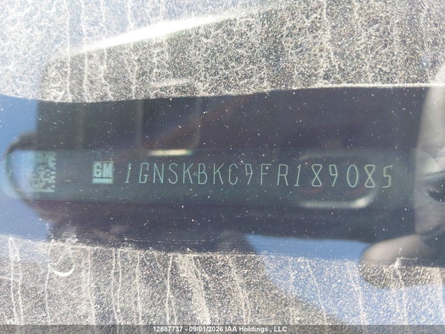 Aukcja sprzedaży 2015 Chevrolet Tahoe K1500 Lt, vin: 1GNSKBKC9FR189085, numer aukcji: 12687737