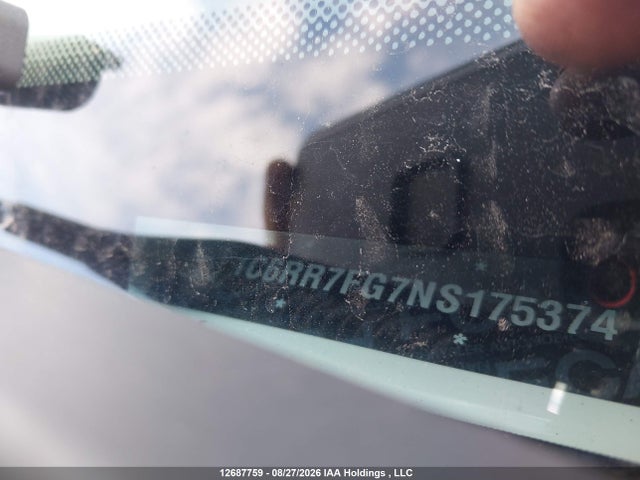 Продаж на аукціоні авто 2022 Ram 1500 Classic, vin: 1C6RR7FG7NS175374, номер лоту: 12687759