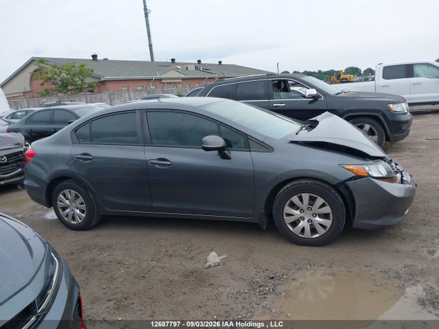 12687797 :رقم المزاد ، 2HGFB2F48CH101881 vin ، 2012 Honda Civic Lx مزاد بيع